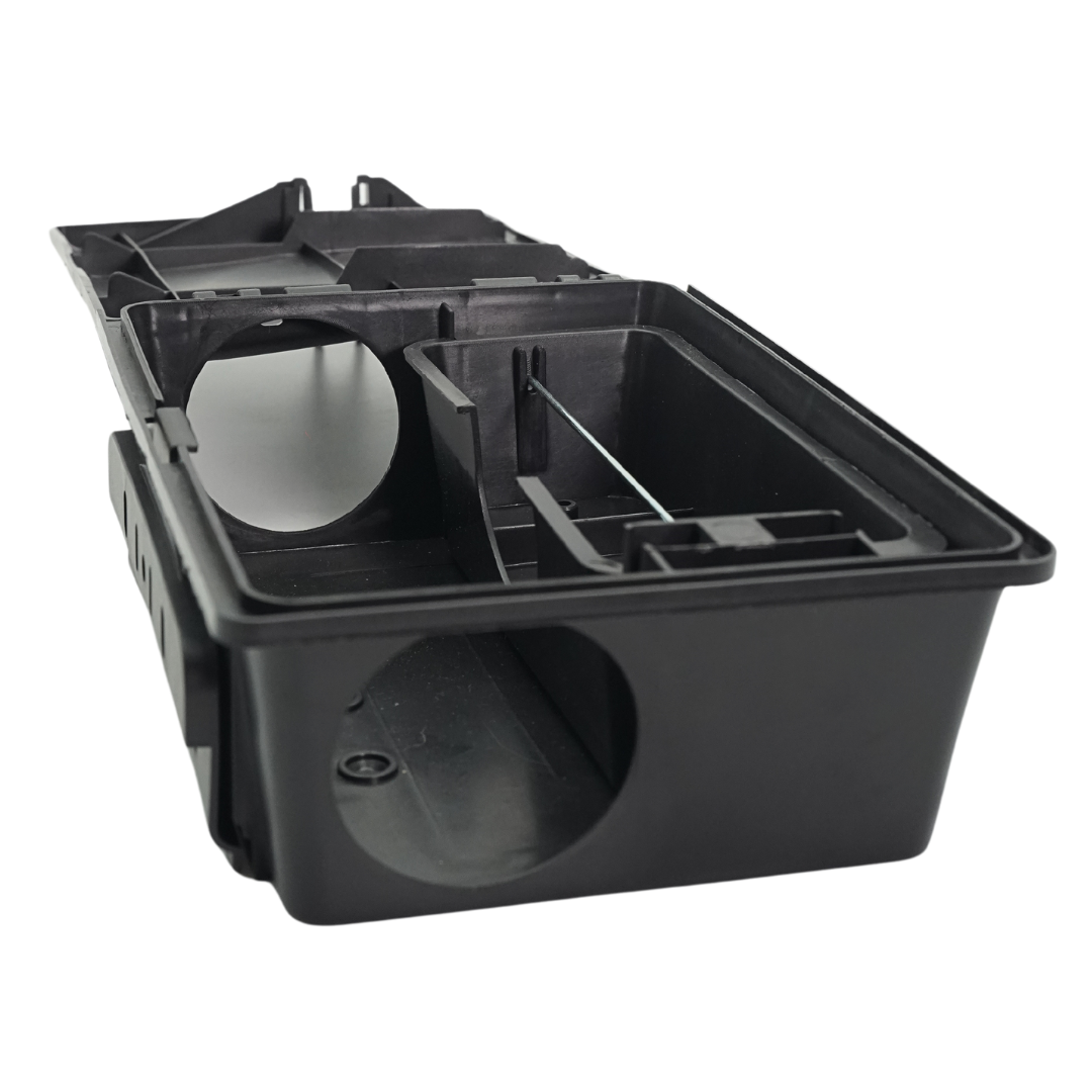 Qualibox Noir - Boîte d'Appât de Sécurité pour la Dératisation contre Rats et Souris 2 Qualibox Noir - Boîte d'Appât de Sécurité pour la Dératisation contre Rats et Souris