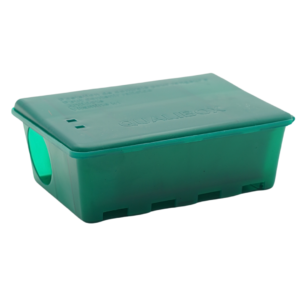 Qualibox Verte - Boîte d'Appât de Sécurité pour la Dératisation contre Rats et Souris