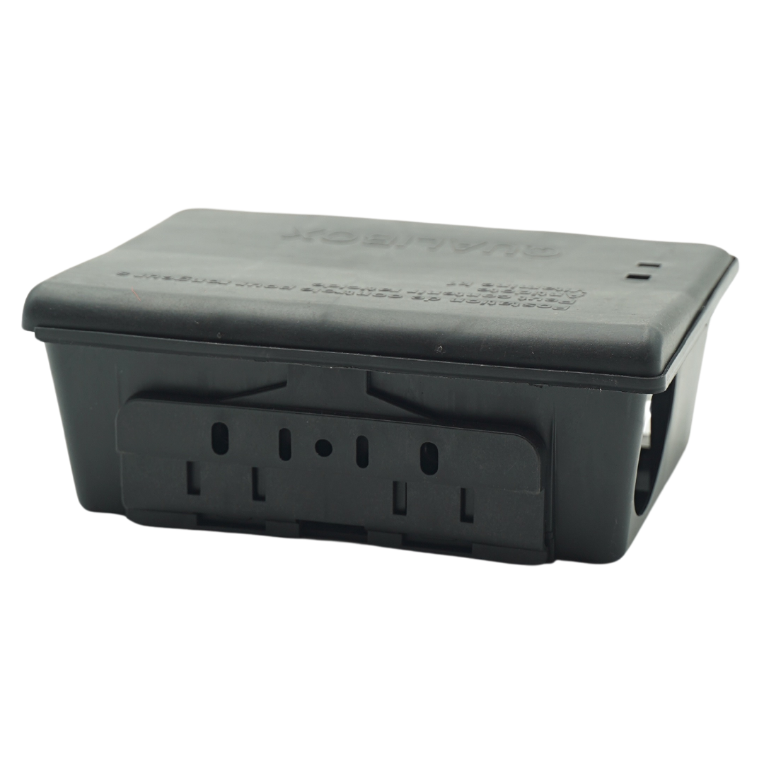 Qualibox Noir - Boîte d'Appât de Sécurité pour la Dératisation contre Rats et Souris 5 Qualibox Noir - Boîte d'Appât de Sécurité pour la Dératisation contre Rats et Souris
