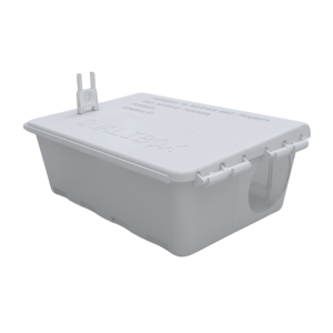 Qualibox Transparent - Boîte d'Appât de Sécurité pour la Dératisation contre Rats et Souris