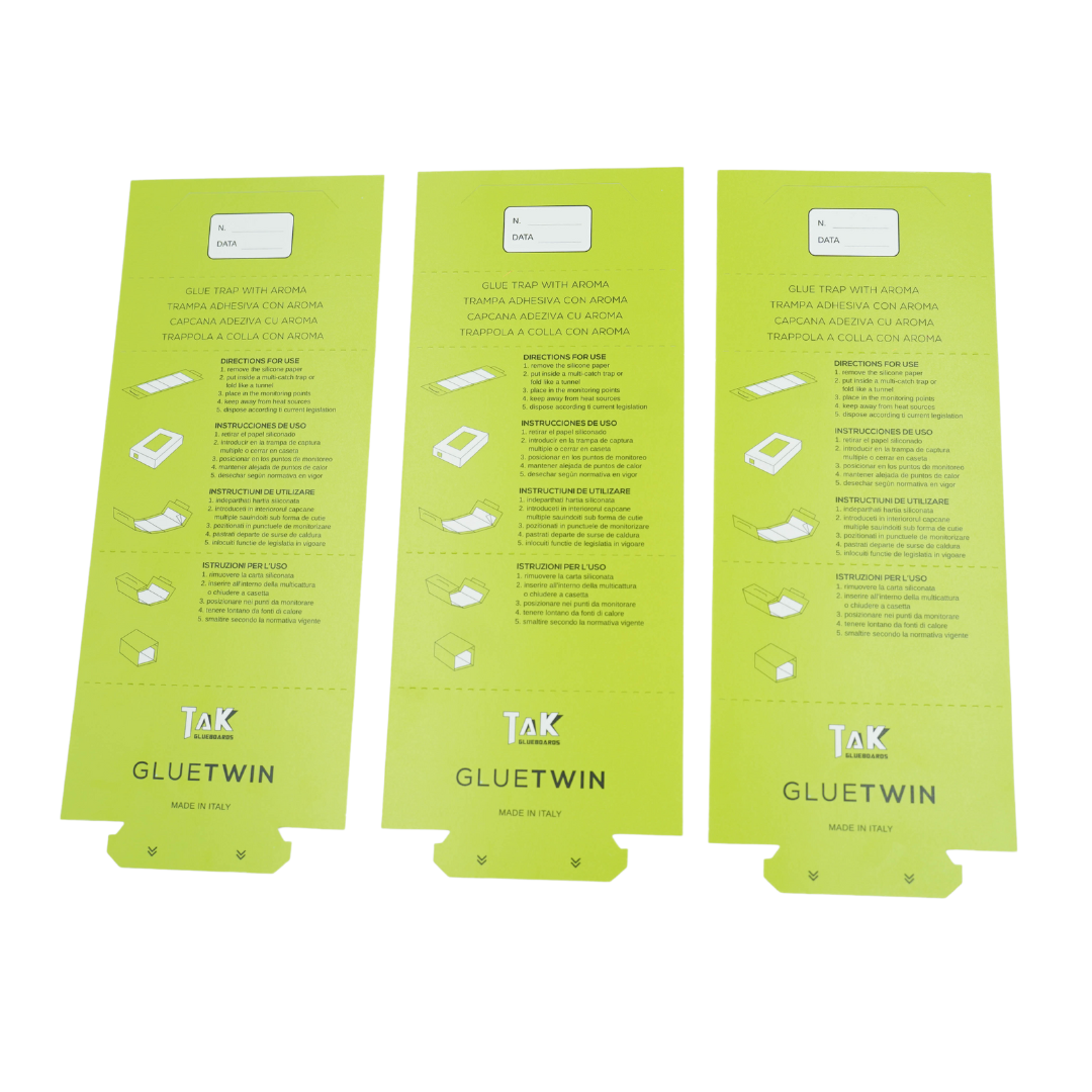 Glue Twin - Piège à Colle Aromatisé à la Noisette pour Insectes Rampants et Souris 2 Glue Twin - Piège à Colle Aromatisé à la Noisette pour Insectes Rampants et Souris
