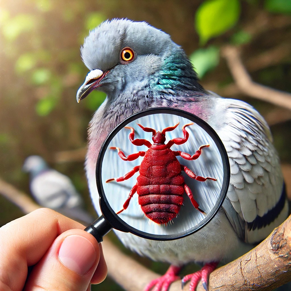 Les Pigeons Urbains et les Poux Rouges Ce que Vous Devez Savoir