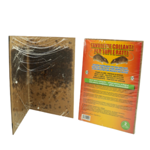 Plaques Collantes Écologiques pour Souris et Rats - Lot de 2
