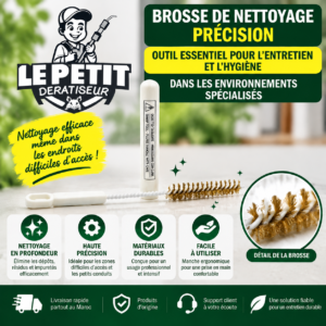 Brosse de Nettoyage Précision – Outil Essentiel pour Entretien et Hygiène dans les Environnements Spécialisés