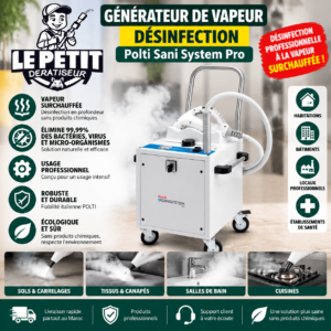 Générateur de Vapeur Désinfection Polti Sani System Pro