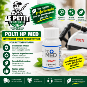 Hygiène professionnelle avec Polti HP Med
