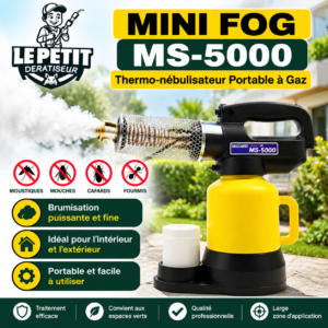 MINI FOG MS-5000 - Thermo-nébulisateur Portable à Gaz