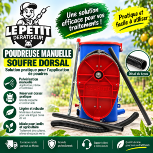 Poudreuse Manuelle Soufre Dorsal