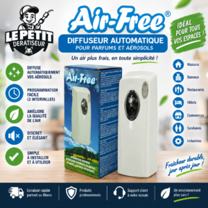 Diffuseur Automatique Air-Free pour Parfums et Aérosols