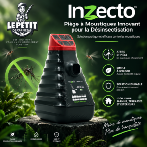 Inzecto – Piège à Moustiques Innovant pour la Désinsectisation